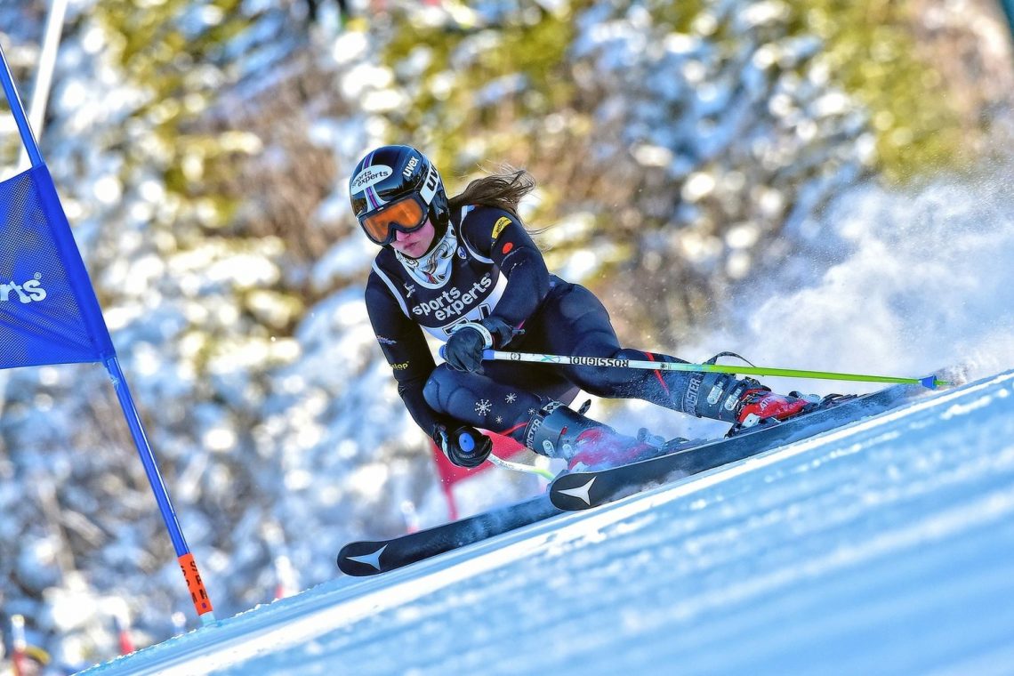 Descente en ski - Championnat canadien - Andréanne Savard